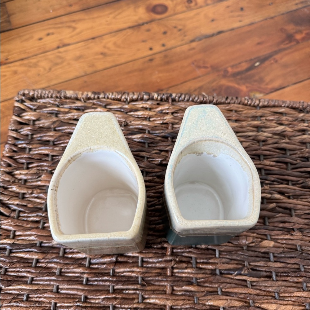 Pair of Square Cafe Ceramic Mugs - Picture 4 of 6